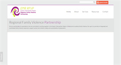 Desktop Screenshot of easternfamilyviolencepartnership.org.au
